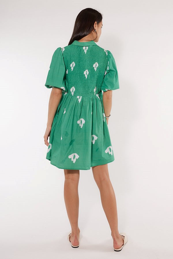 Cowgirl Surfer Bou Dress Emerald