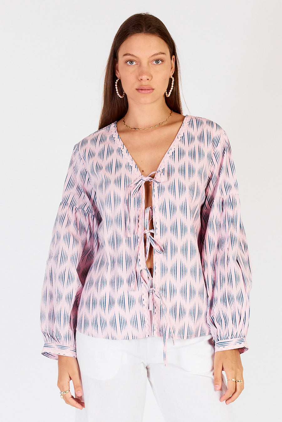 Mano Tie Shirt Musk