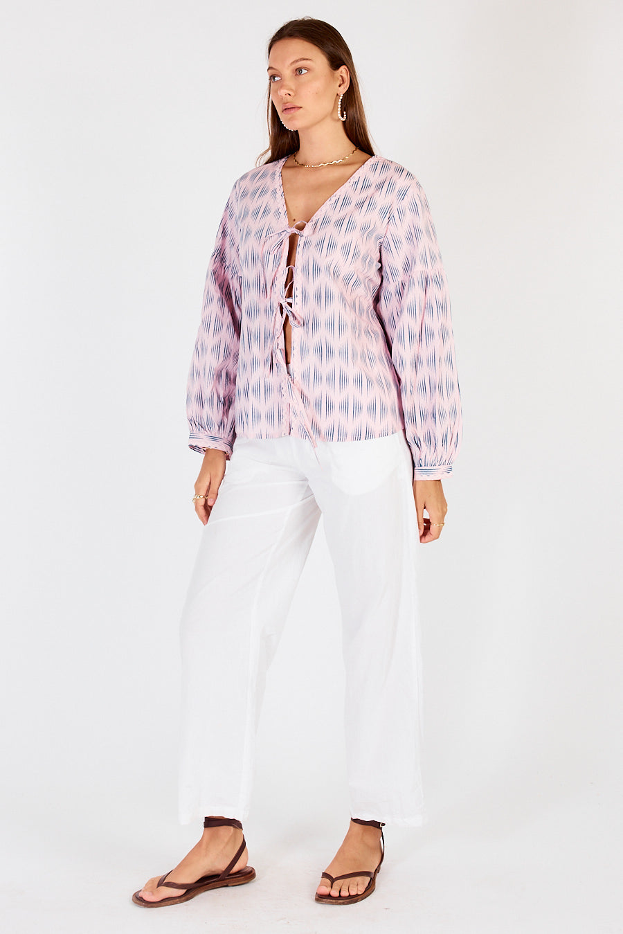 Mano Tie Shirt Musk