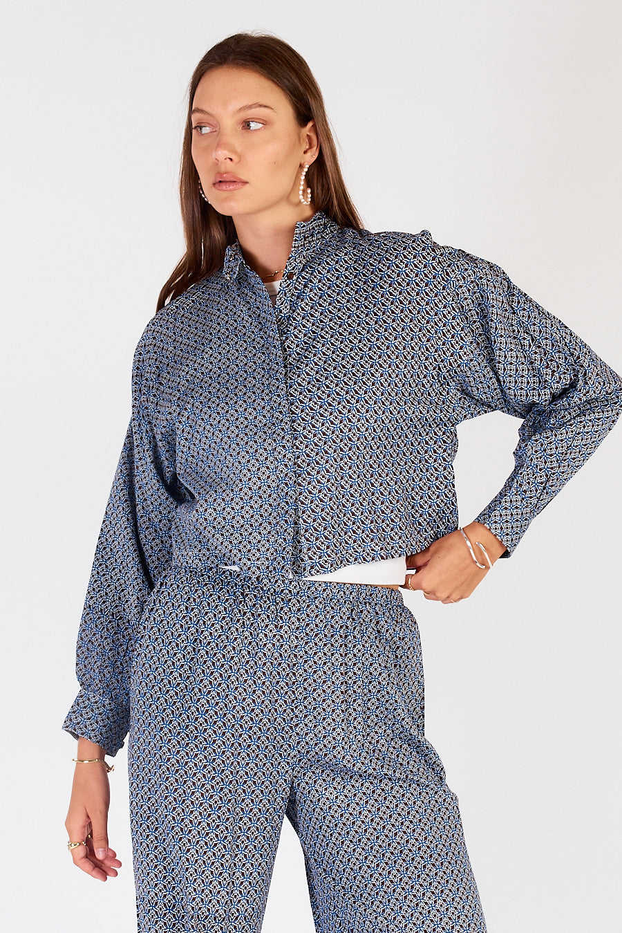 Aava Shirt Navy