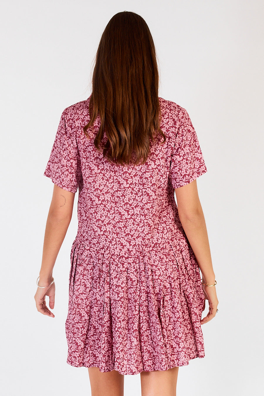 Gardem Pleated Mini Pink