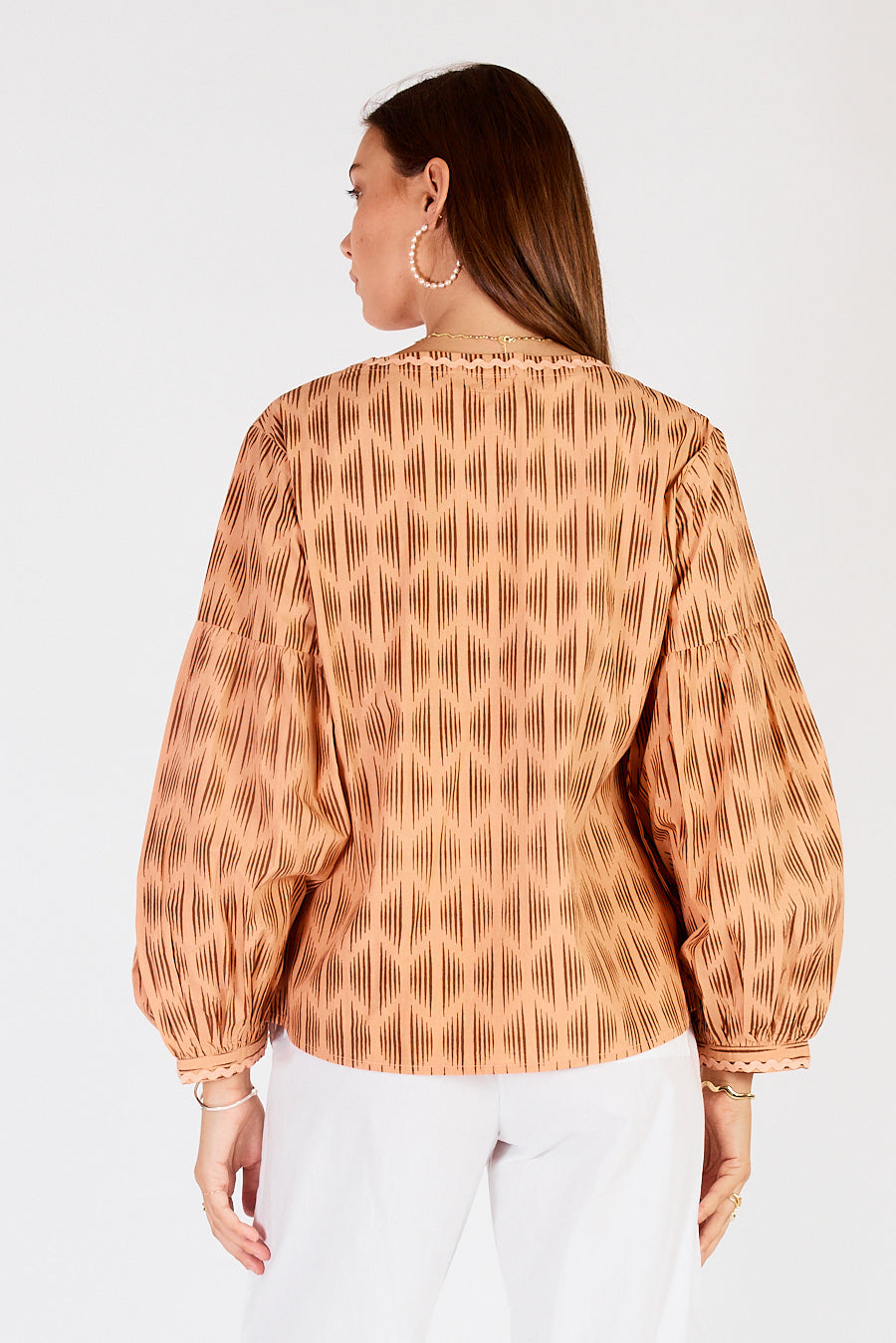 Mano Tie Shirt Chocolate