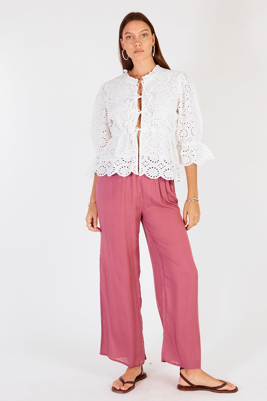 Sisifo Tie Top White