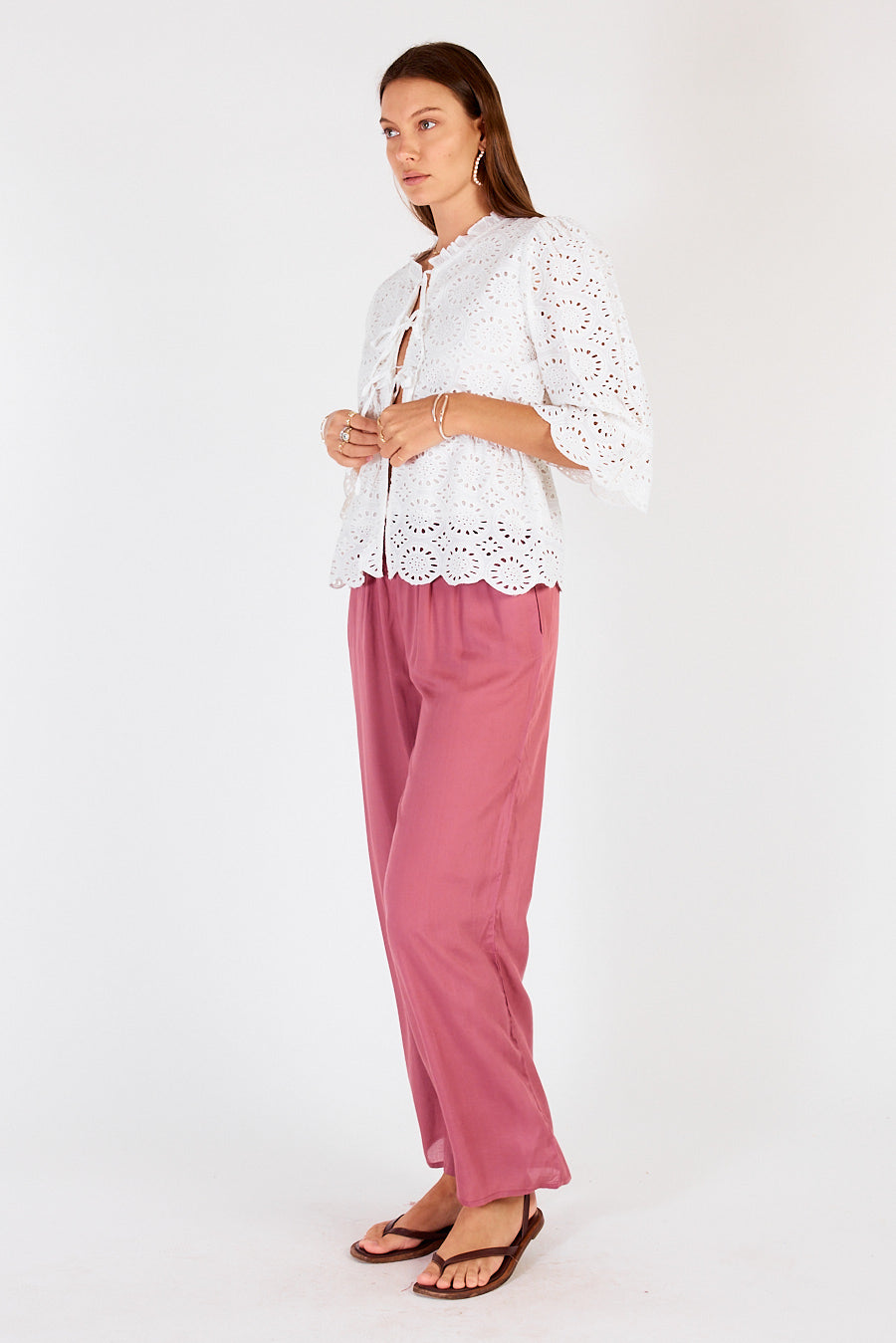 Sisifo Tie Top White