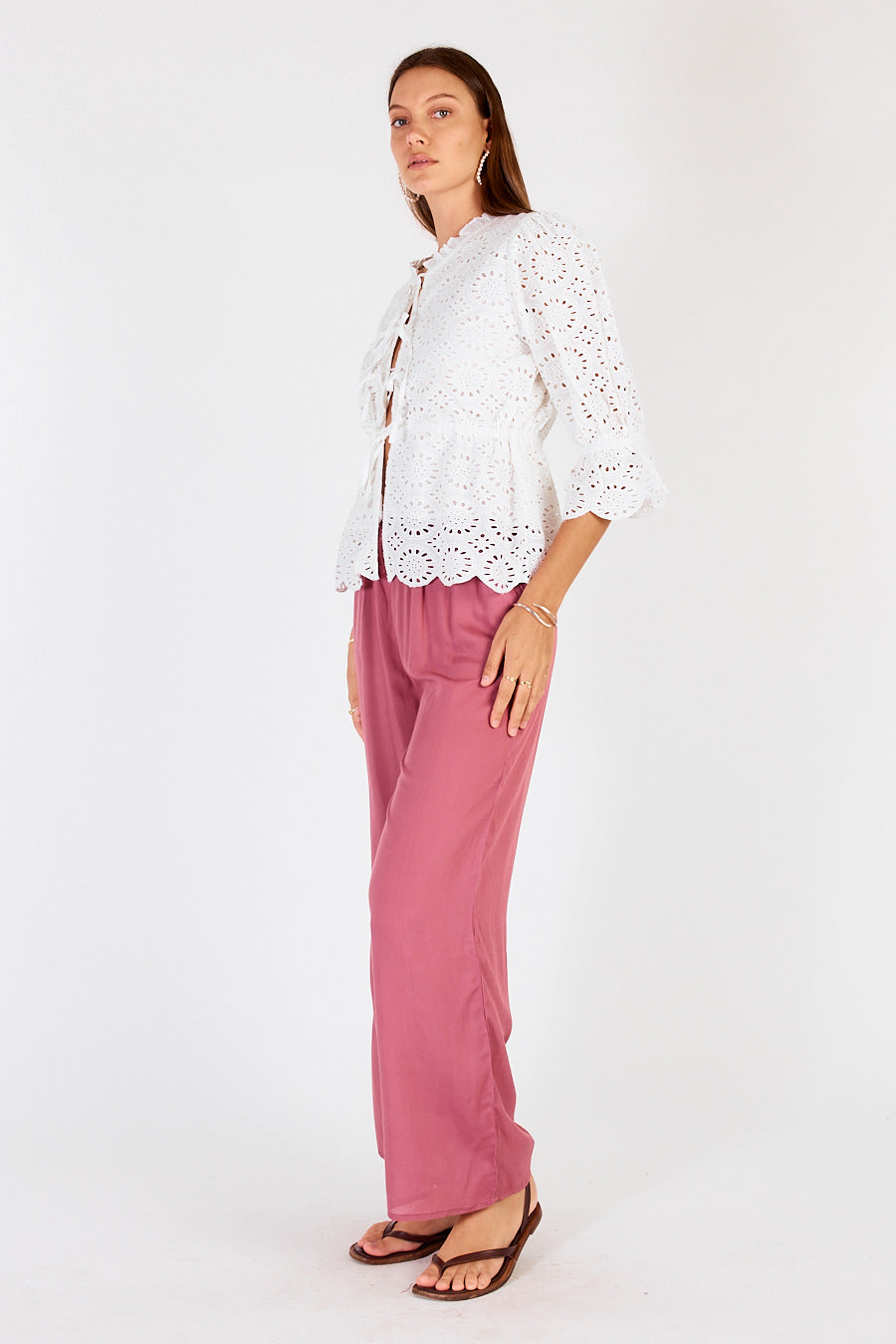 Sisifo Tie Top White