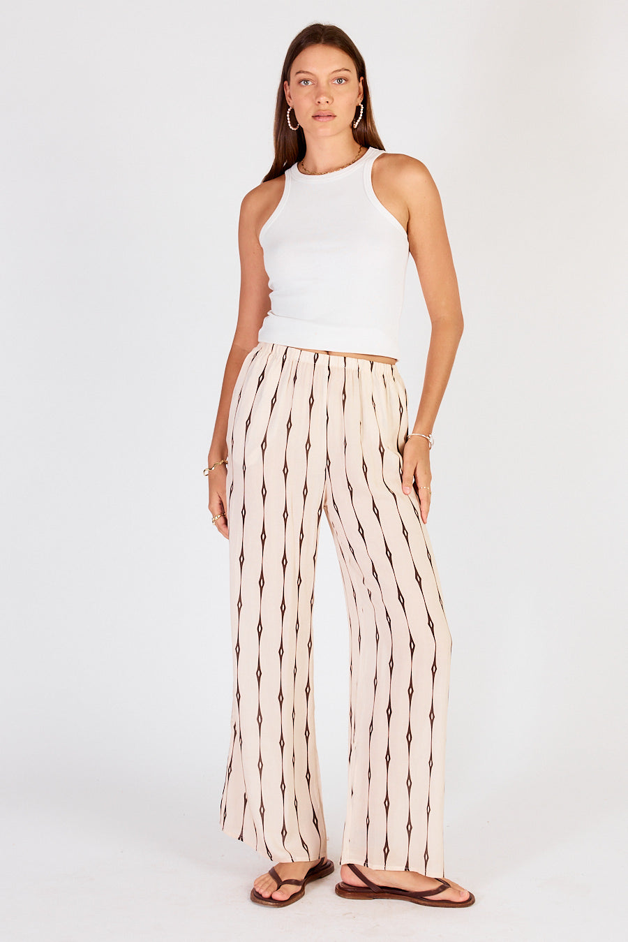 Taccia Pant Cream