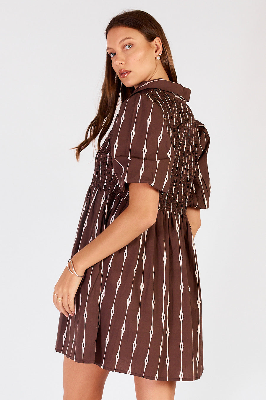 Taccia Shirred Mini Chocolate