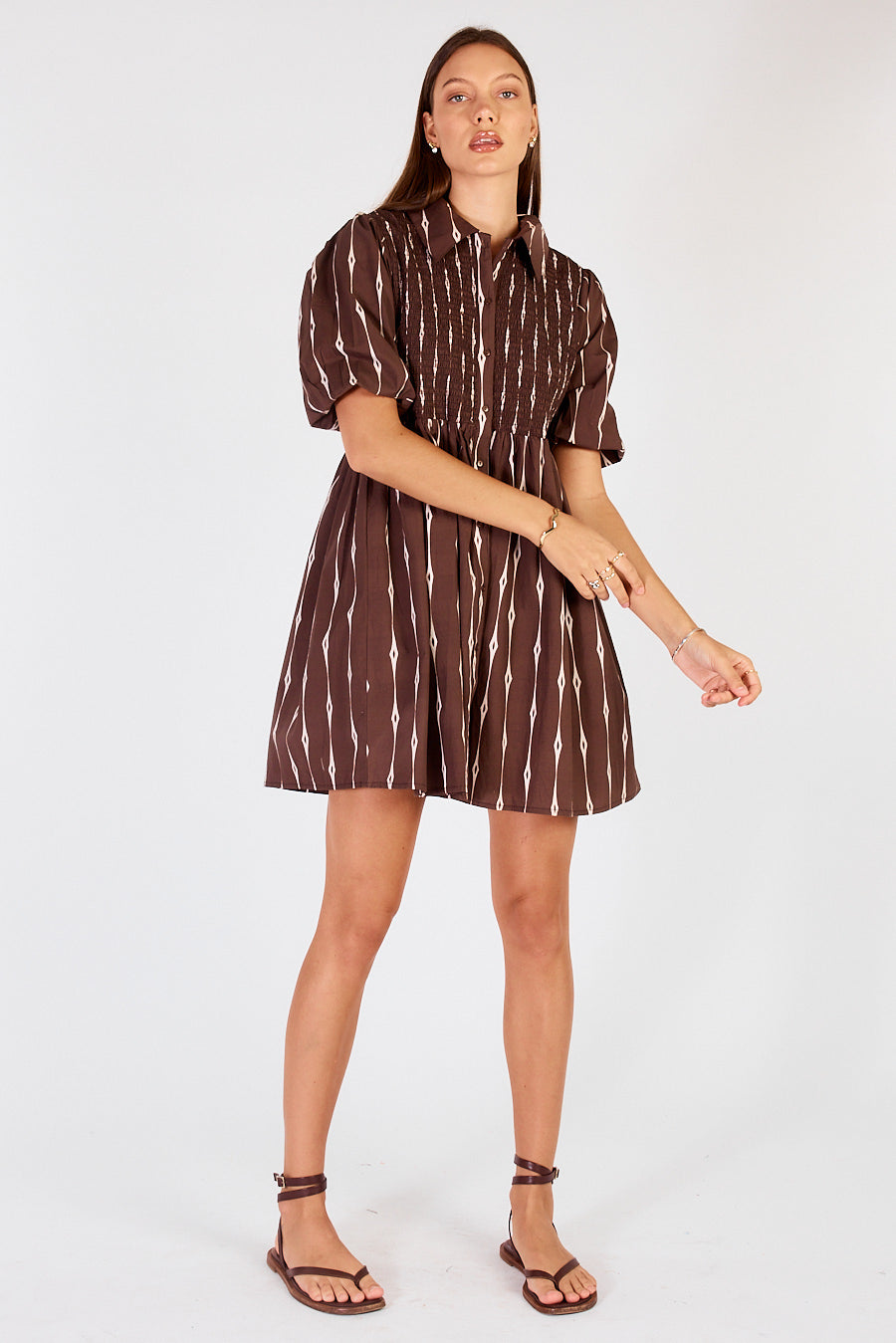 Taccia Shirred Mini Chocolate