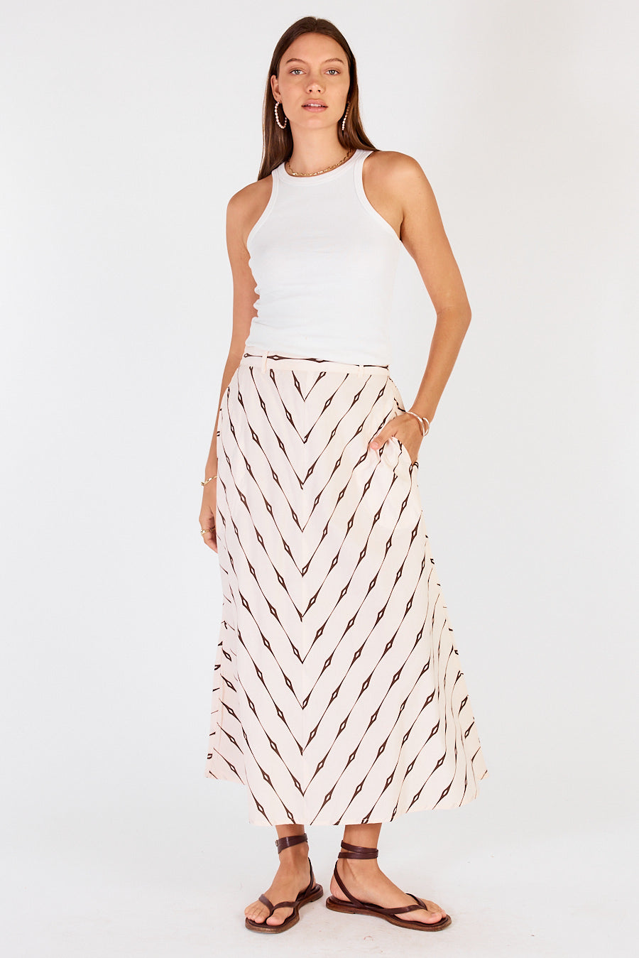 Taccia Skirt Cream