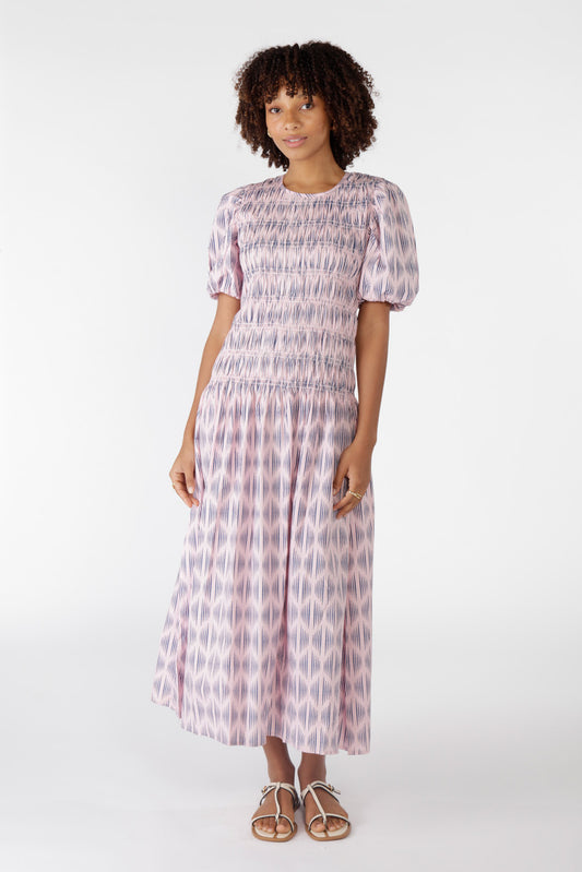 Mano Shirred Maxi Musk