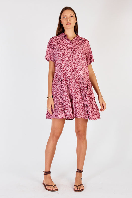 Gardem Pleated Mini Pink