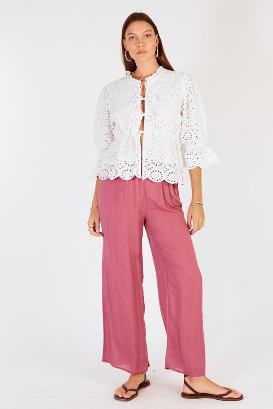 Sisifo Tie Top White