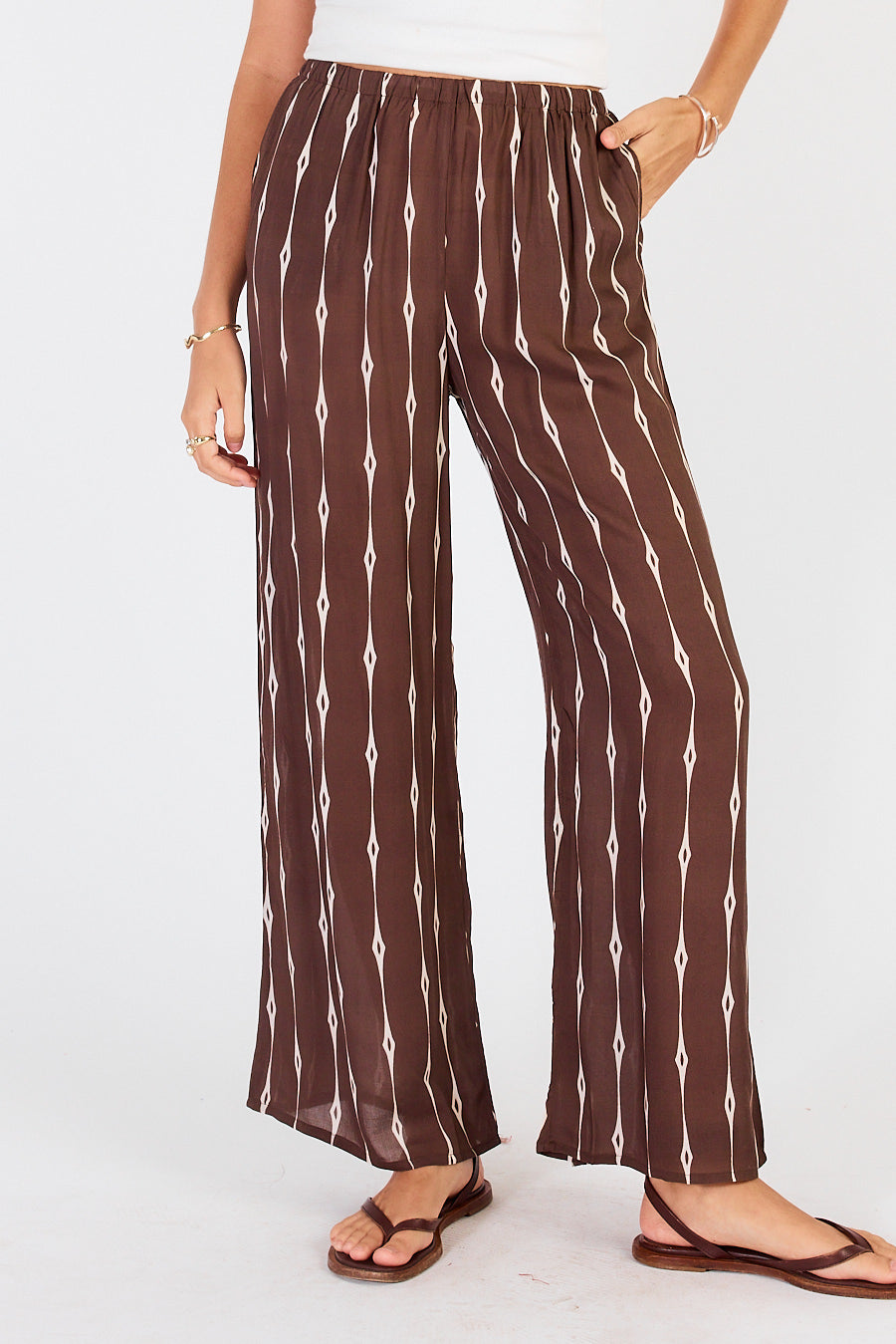 Taccia Pant Chocolate