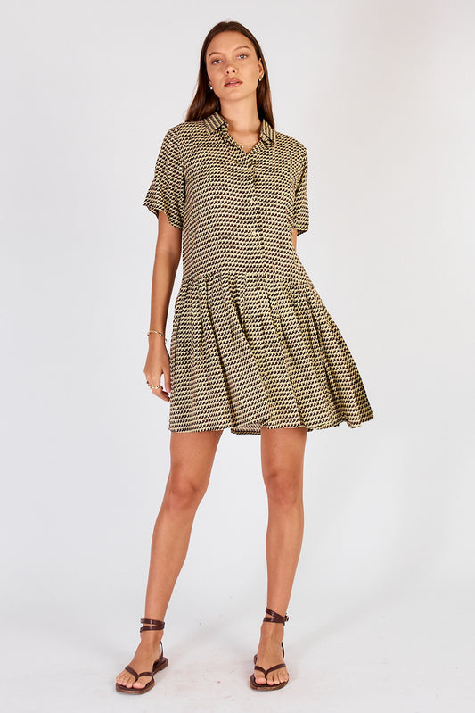 Torus Pleated Mini Green